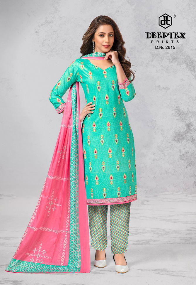 Deeptex Chief Guest Vol 26 Regular Wear Wholesale Printed Cotton Dress Material
